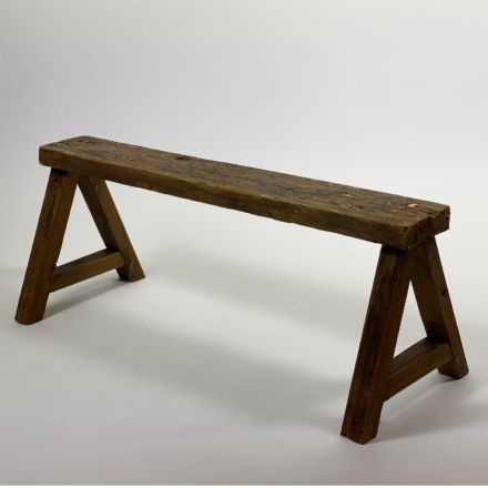 Wooden bench