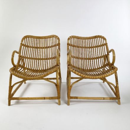 Bamboo Fauteuils Flemming Lassen