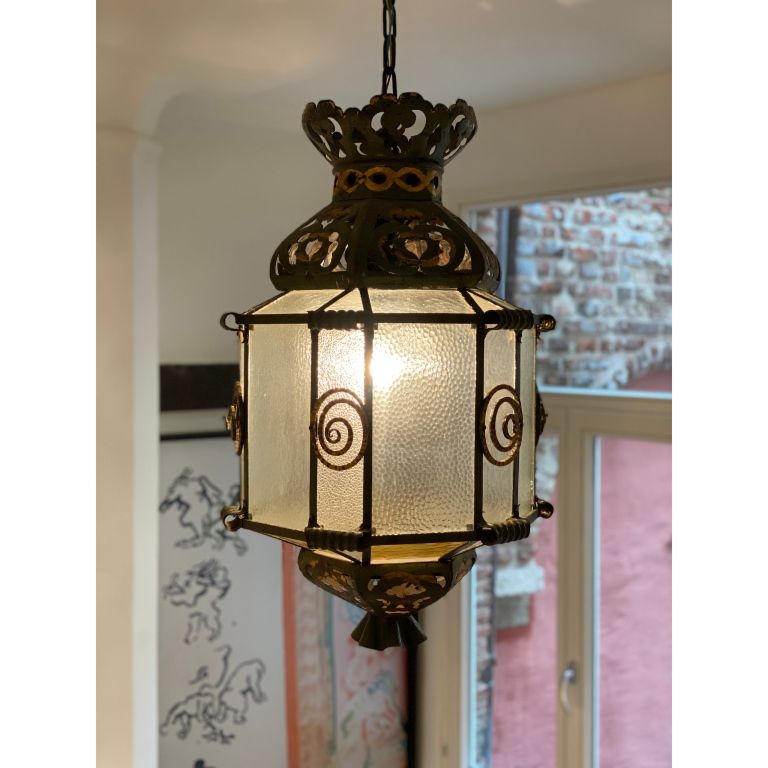 Art deco online pendant lamp